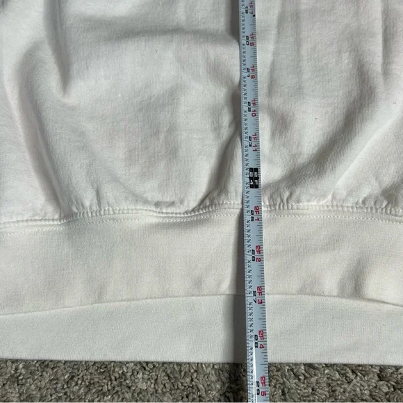 Free People x Tricia Fix Hibiscus Crew Sweatshirt Large hot pink floral Hawaiian - Picture 8 of 9